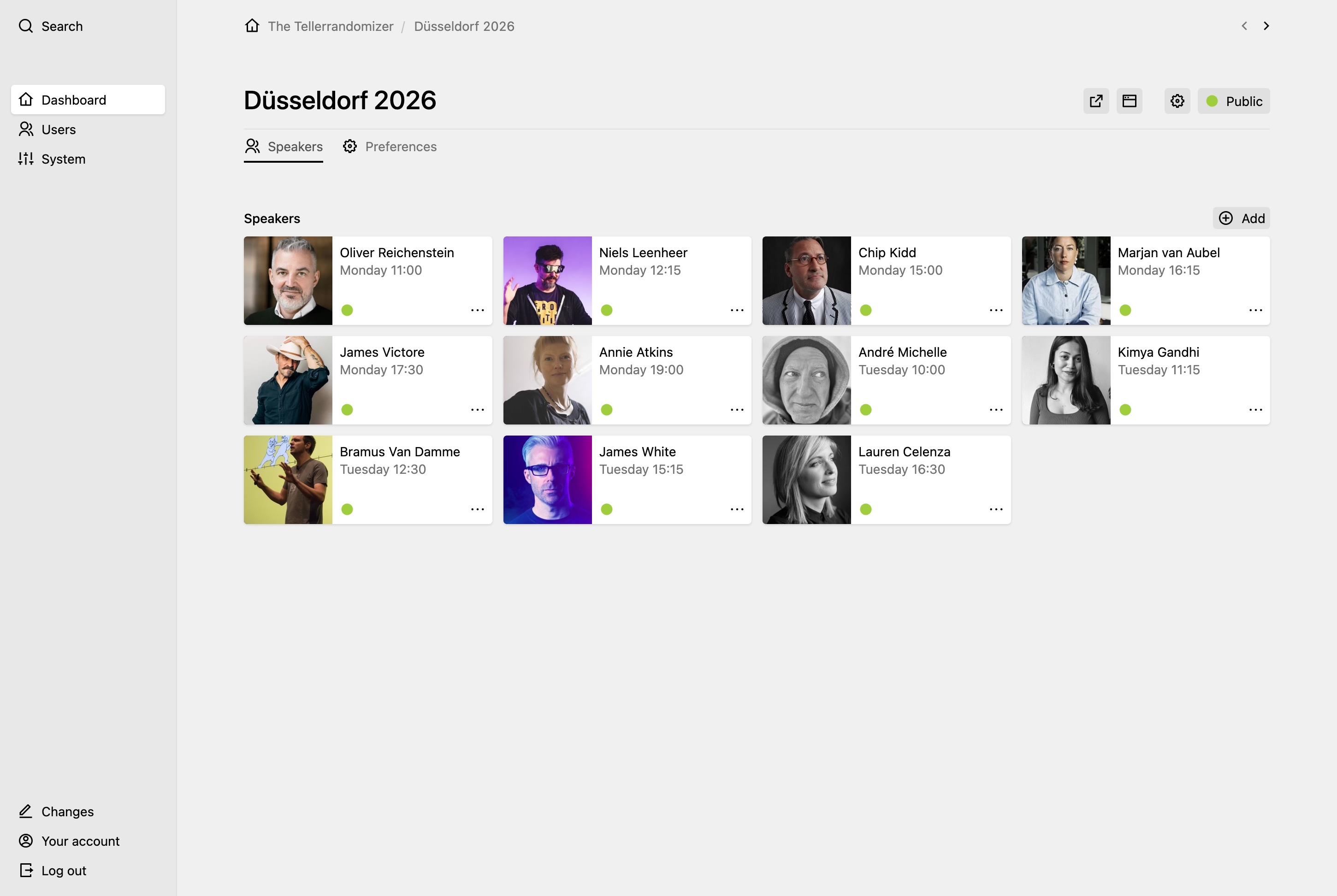 The Tellerrandomizer Screenshot 4