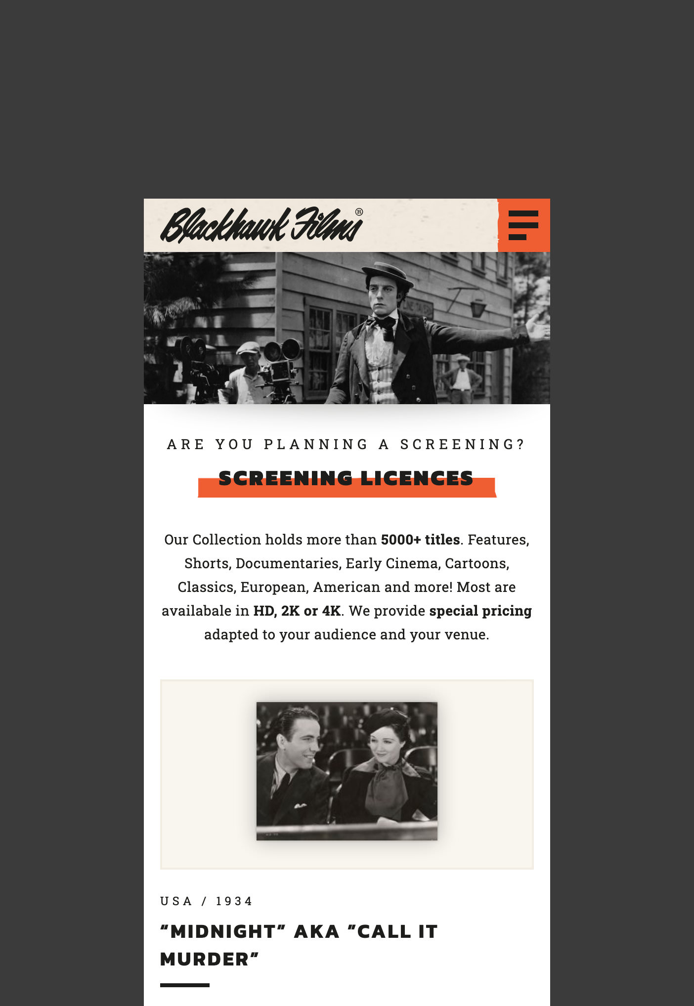 Blackhawk Films Screenshot 4