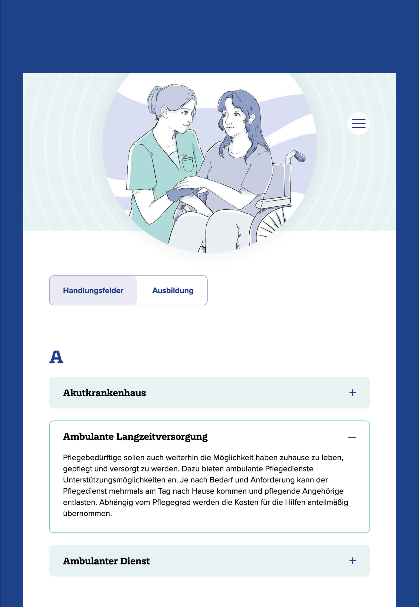 Ich bin Pflege Screenshot 2