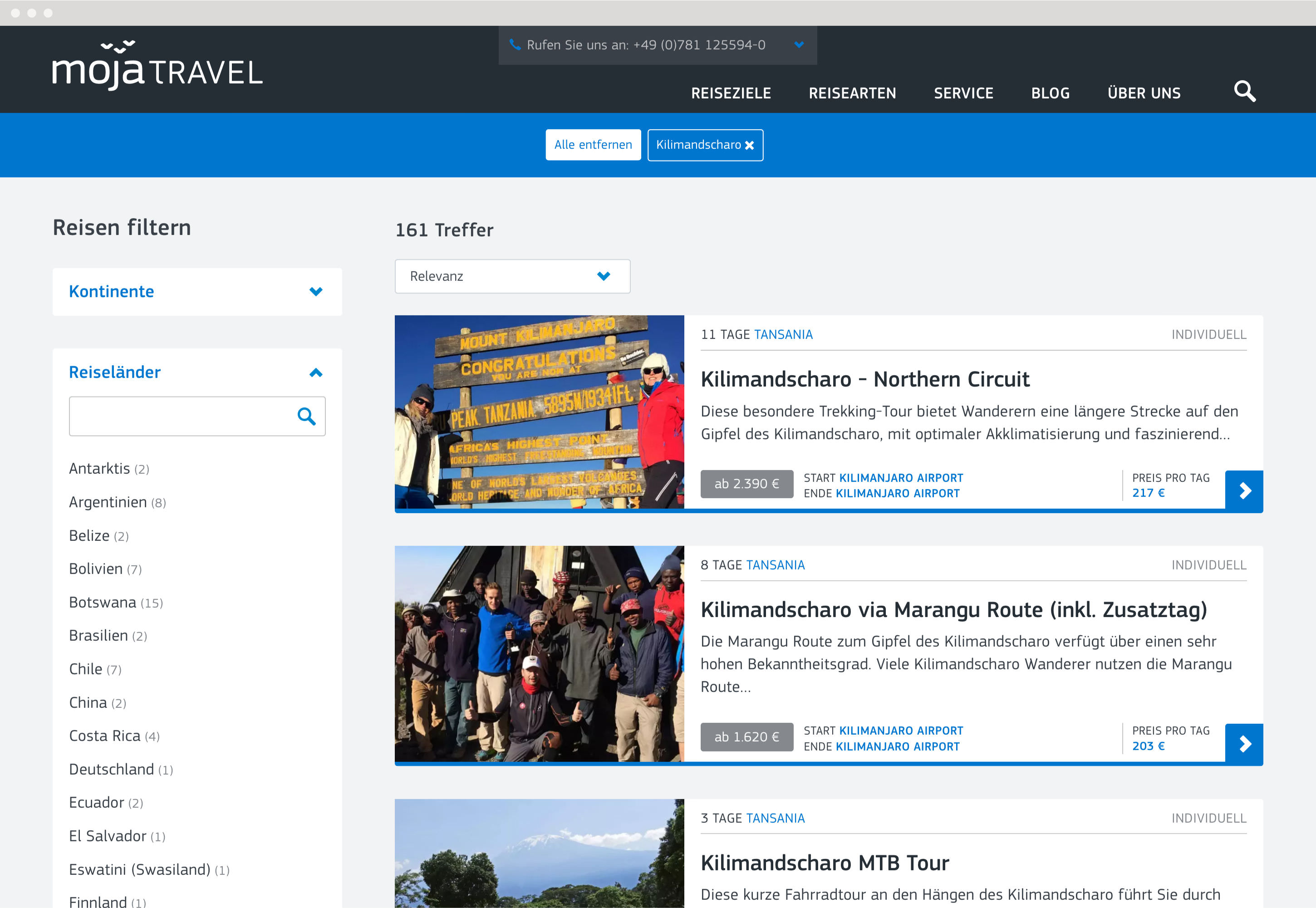 Moja Travel Screenshot 3