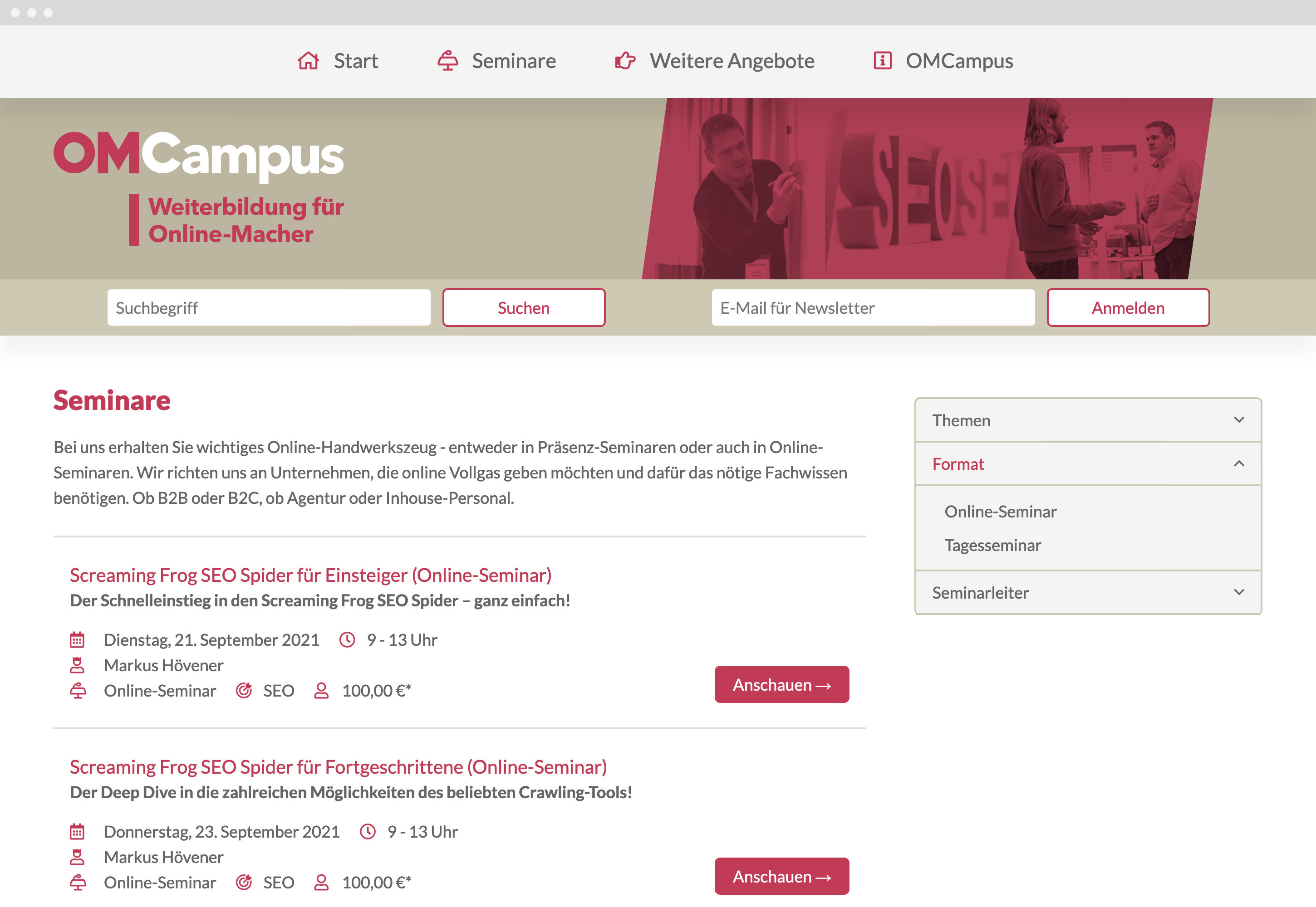 OMCampus Screenshot 7
