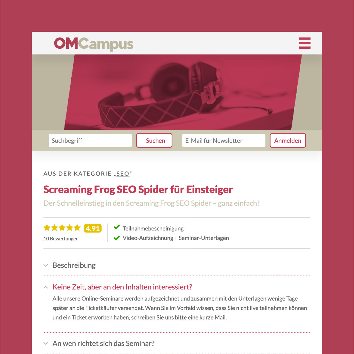 OMCampus Screenshot 8
