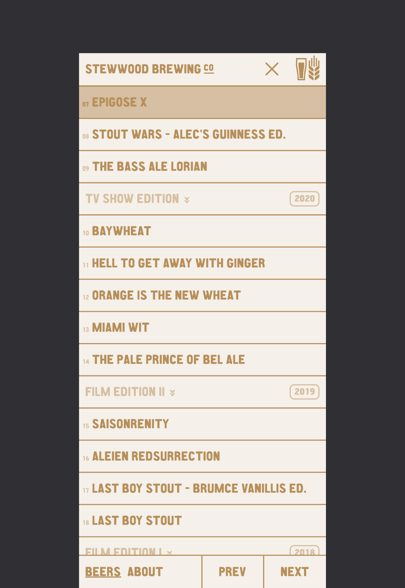 Stewwood Brewing Co. Screenshot 3